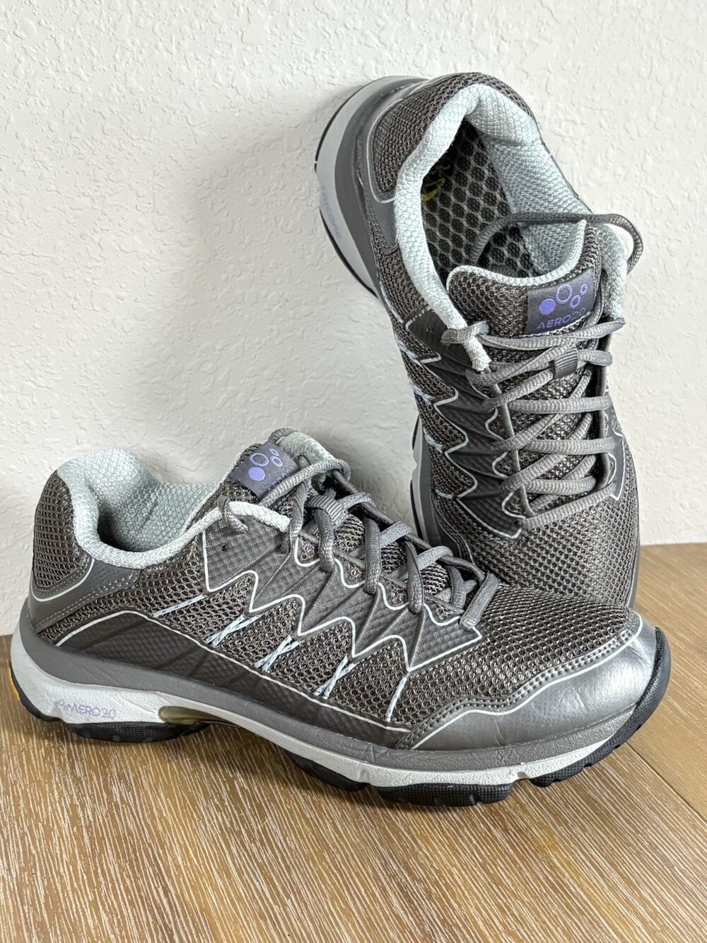 Abeo Pro Aero 2.0 Discovery 4093 Womens 7.5 Gray Athletic Shoes Comfort Sneakers